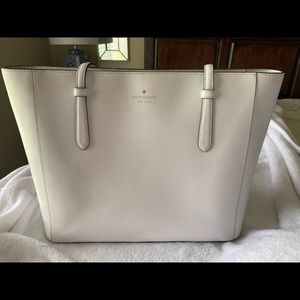White Kate Spade Tote Shoulder Bag !